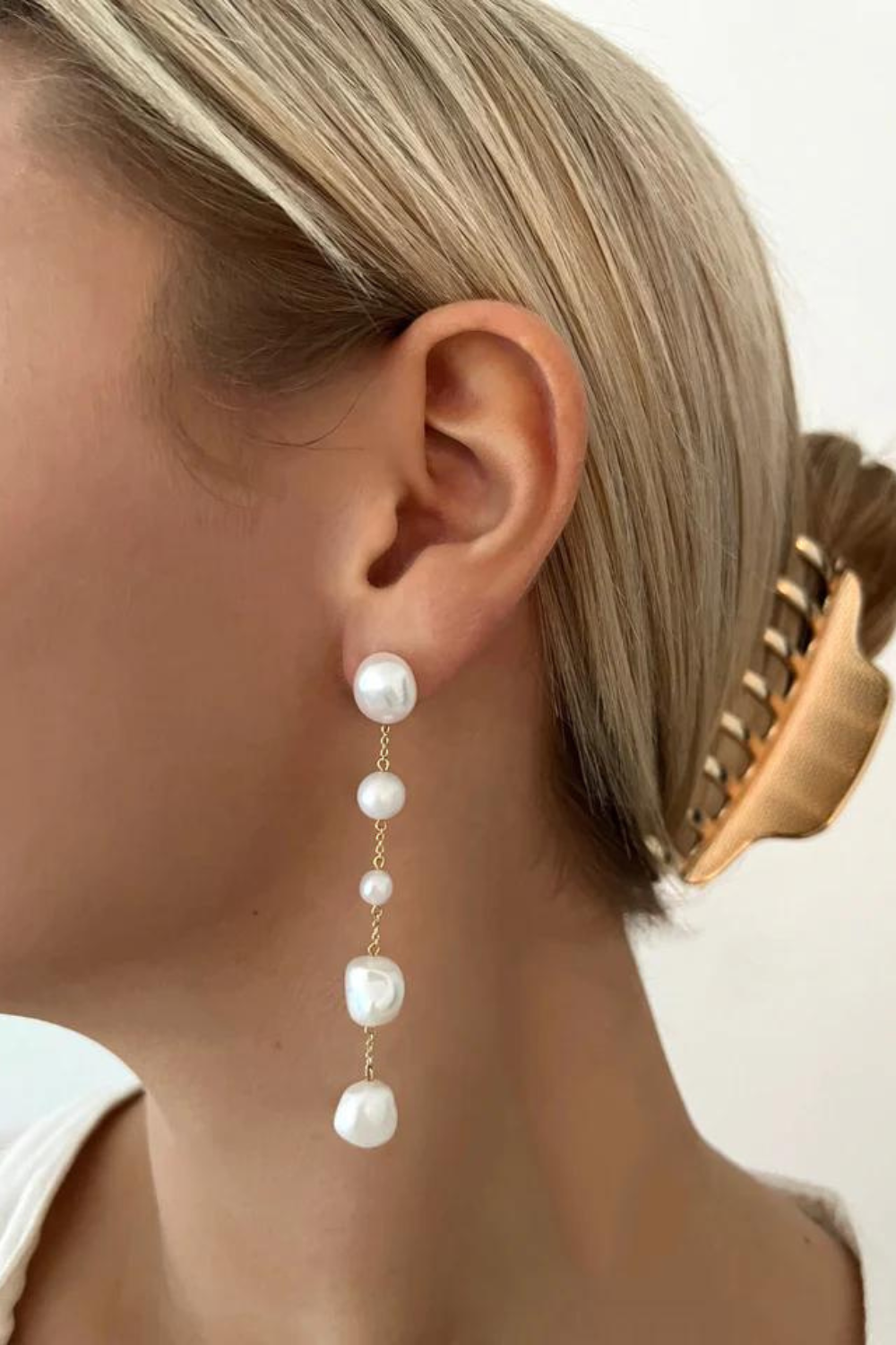 Lauren Pearl Earrings