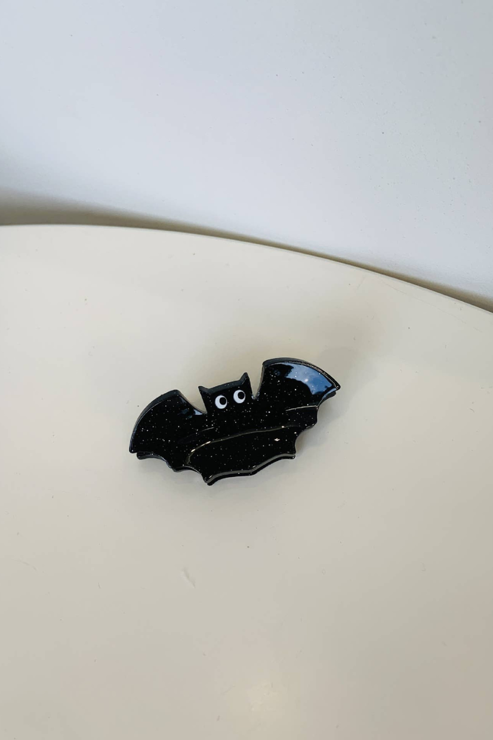 Mini-Bat Bow Hair Claw Clip
