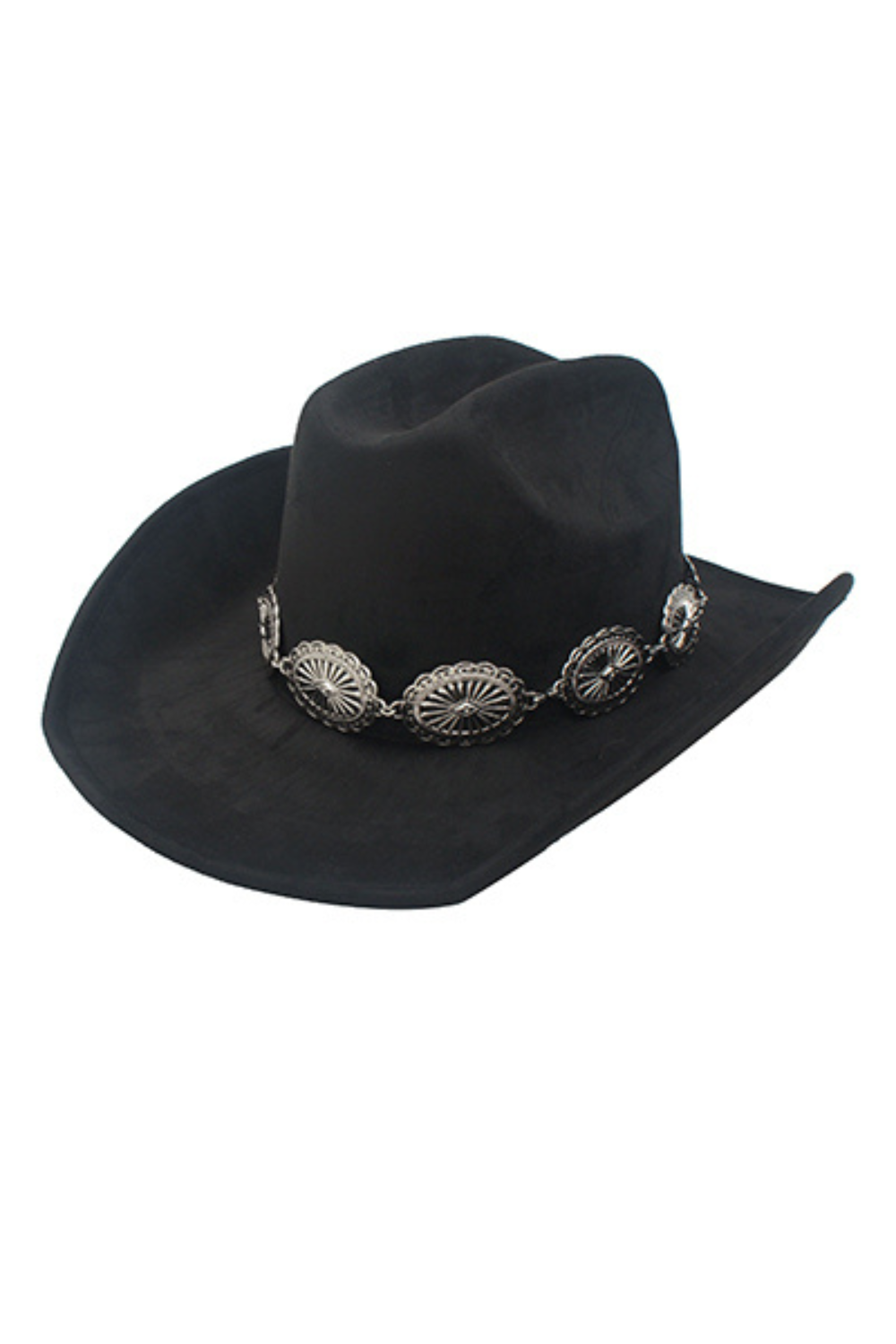 Concho Band Cowgirl Hat