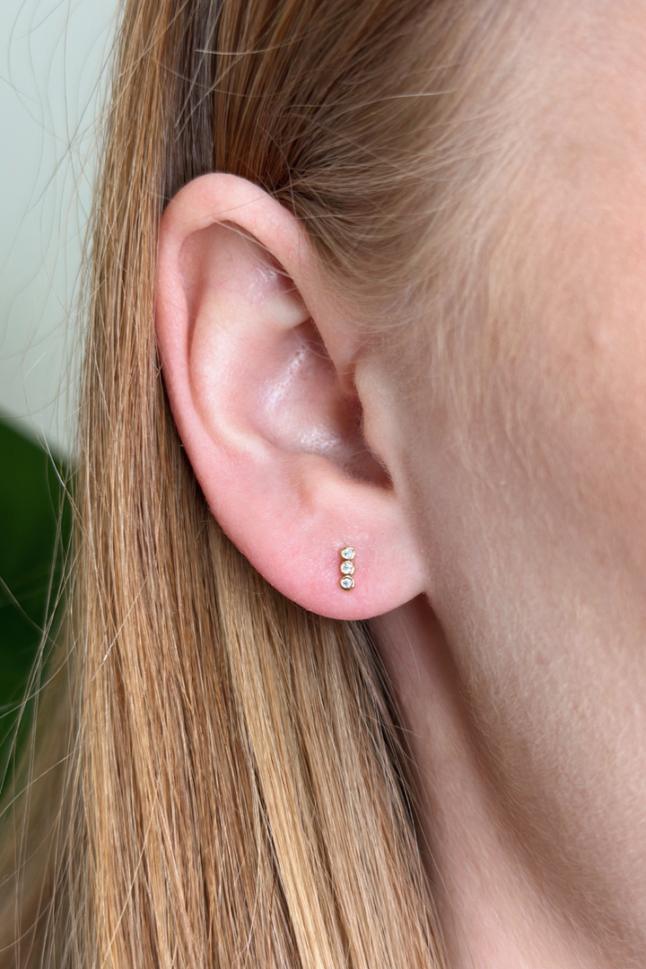 3 Piece Bar Earrings