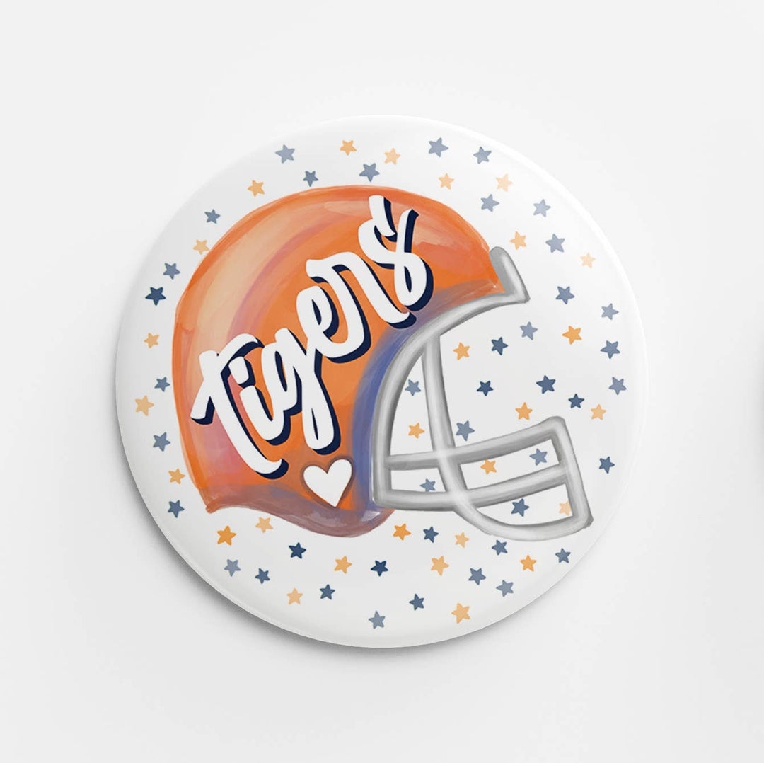 Tigers Helmet 2.0 Button