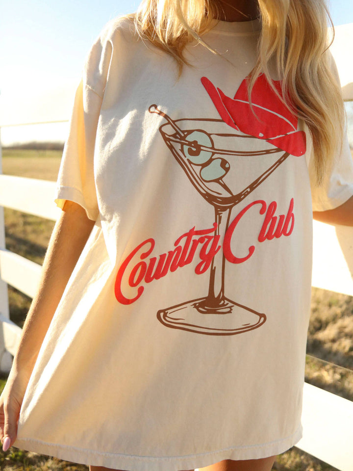 Country Club Martini Tee