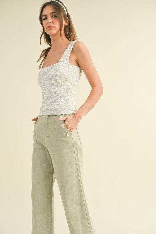 Textured Knitted Top