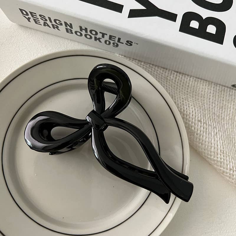 Bow Hair Claw Clip