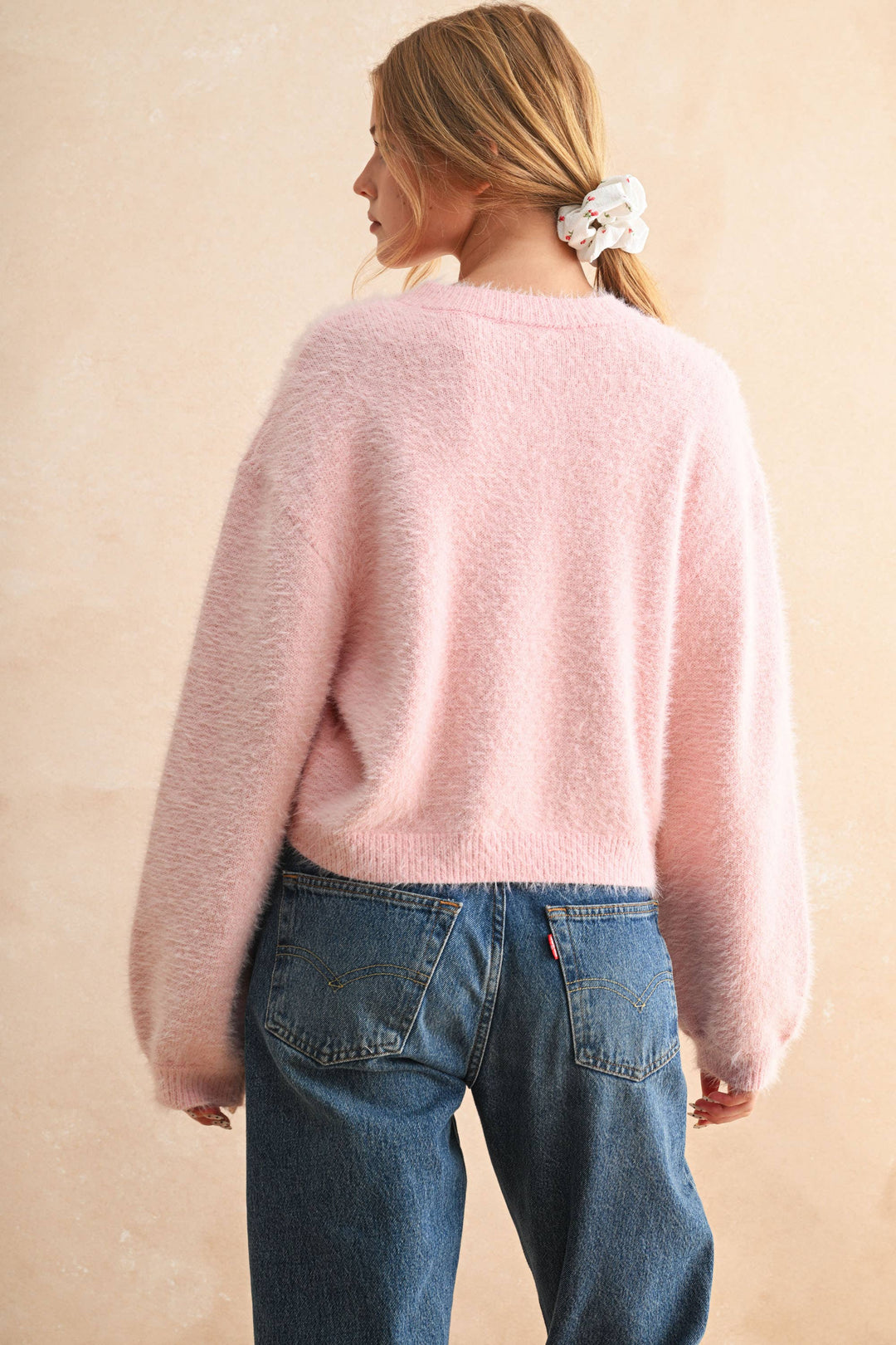 Cherry Button Up Cardigan