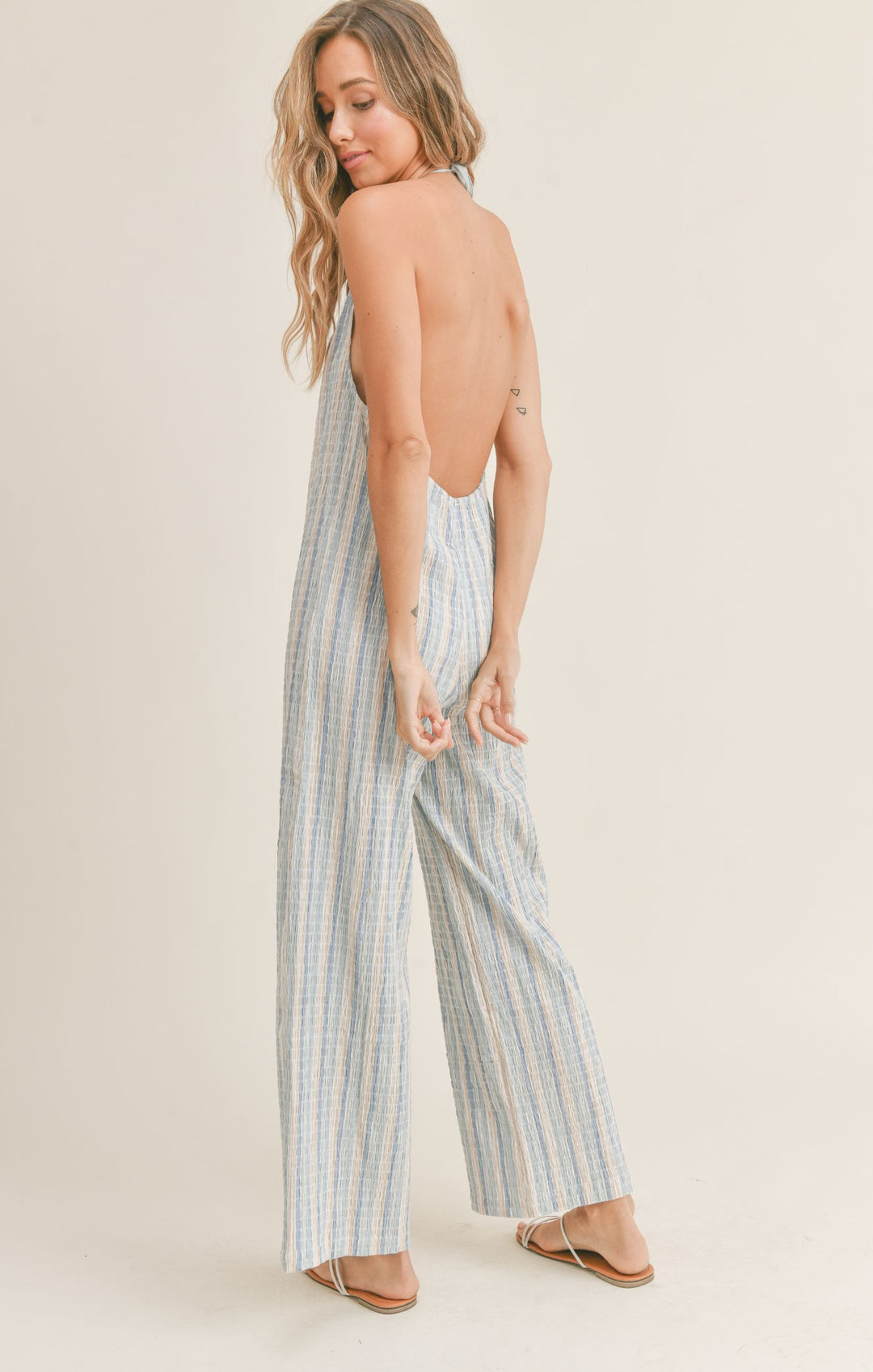 Newport Beach Halter Jumpsuit