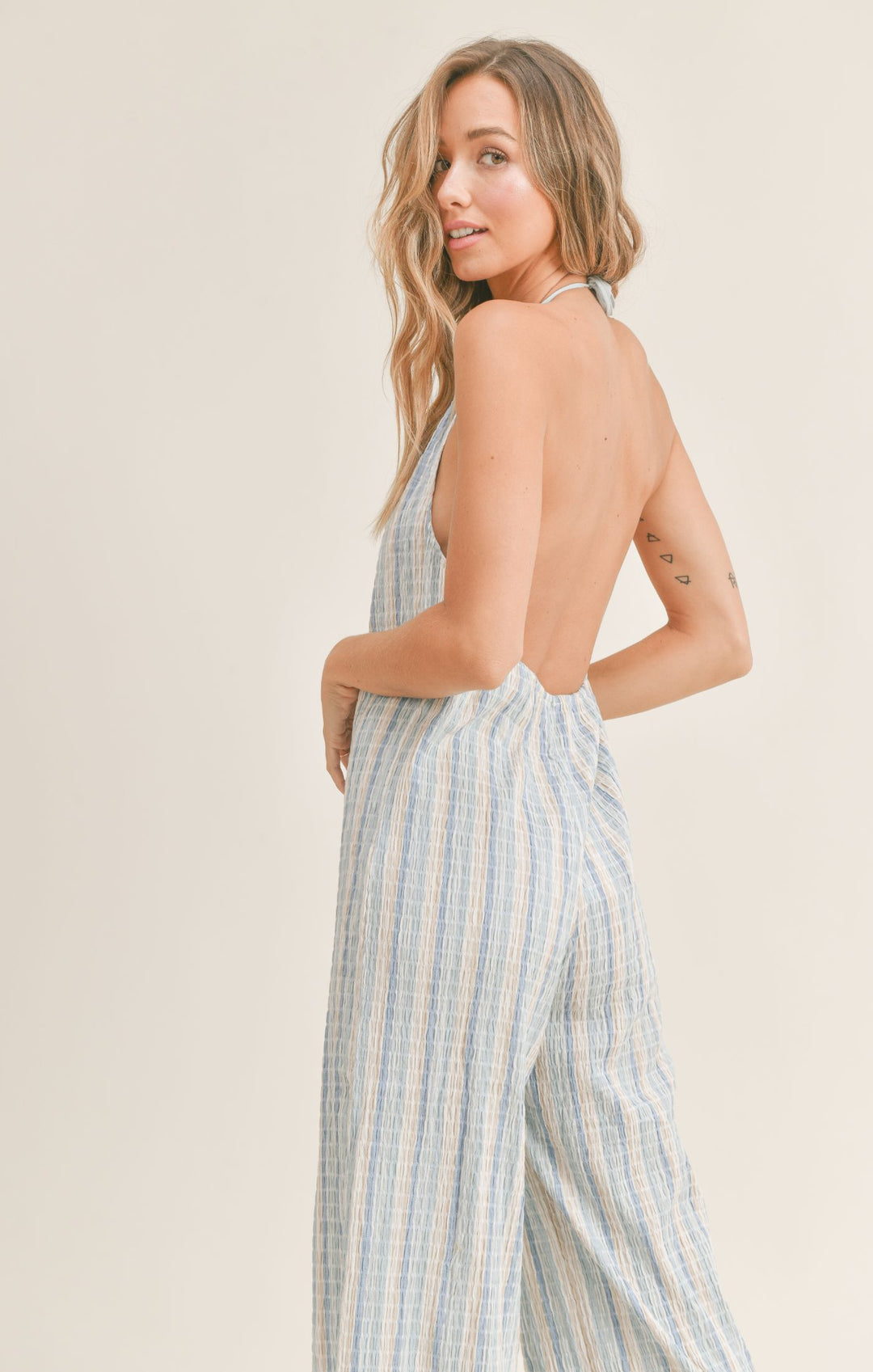 Newport Beach Halter Jumpsuit