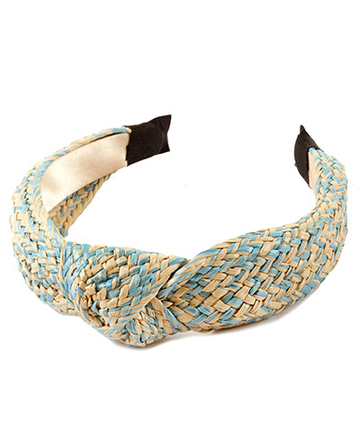 Two Tone Knotted Rattan Headband