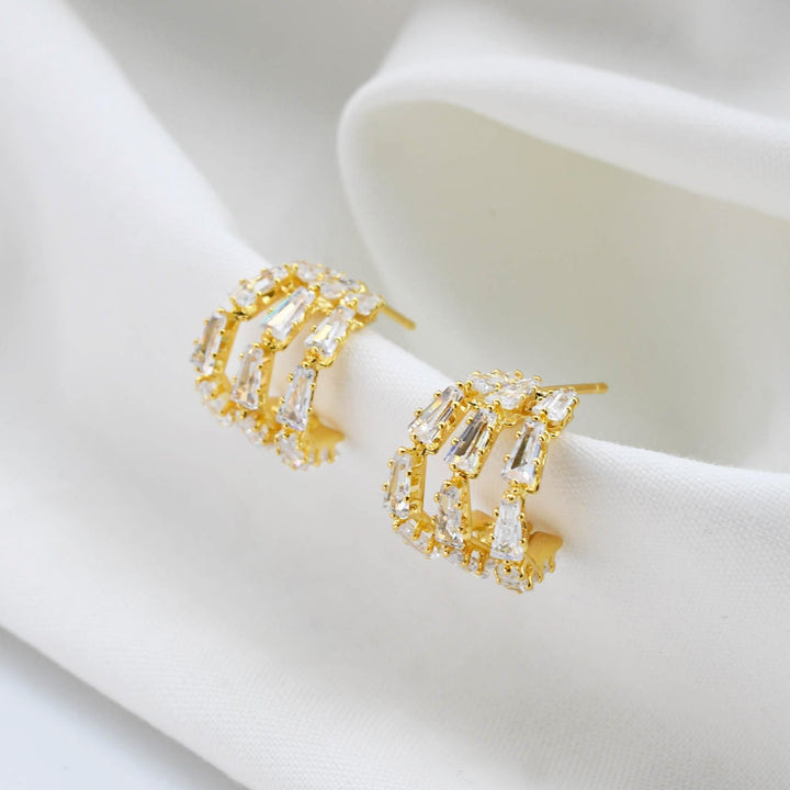 Triple Hoop Crystal
