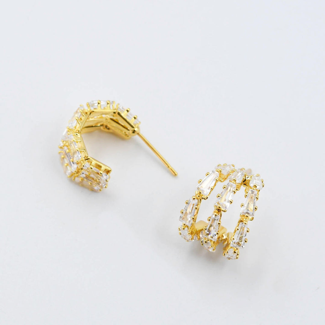 Triple Hoop Crystal