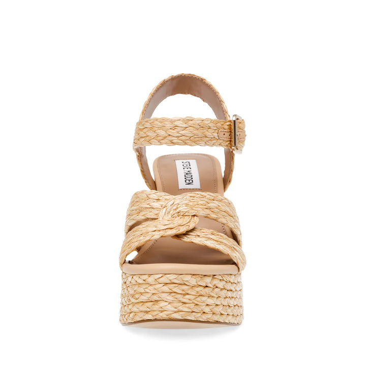 Steve Madden Carisma Raffia Platform Sandals