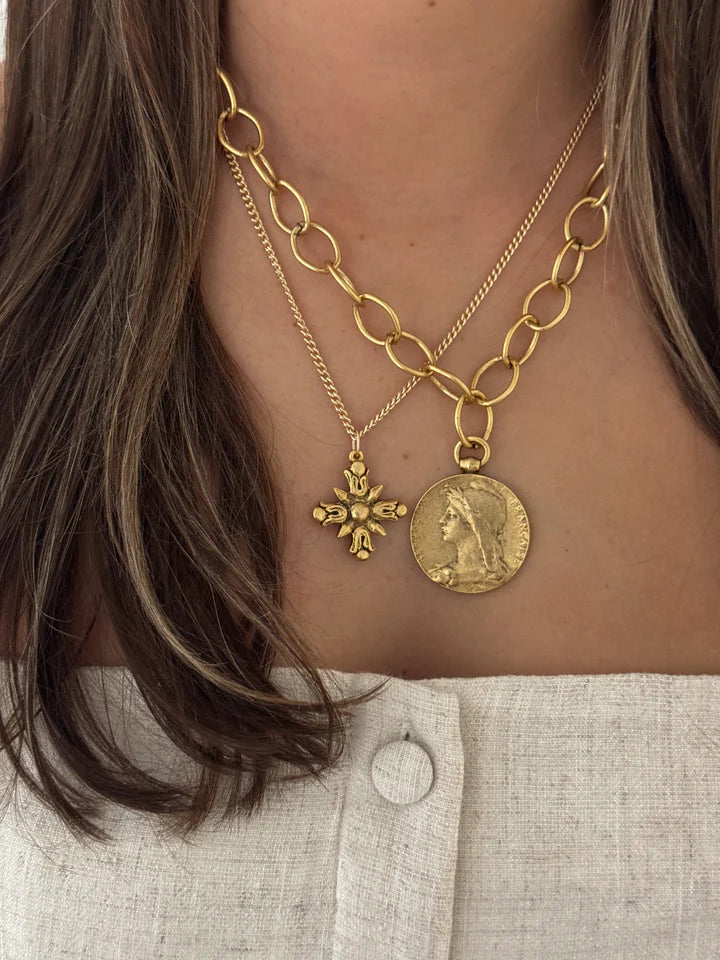 Athens Coin Necklace