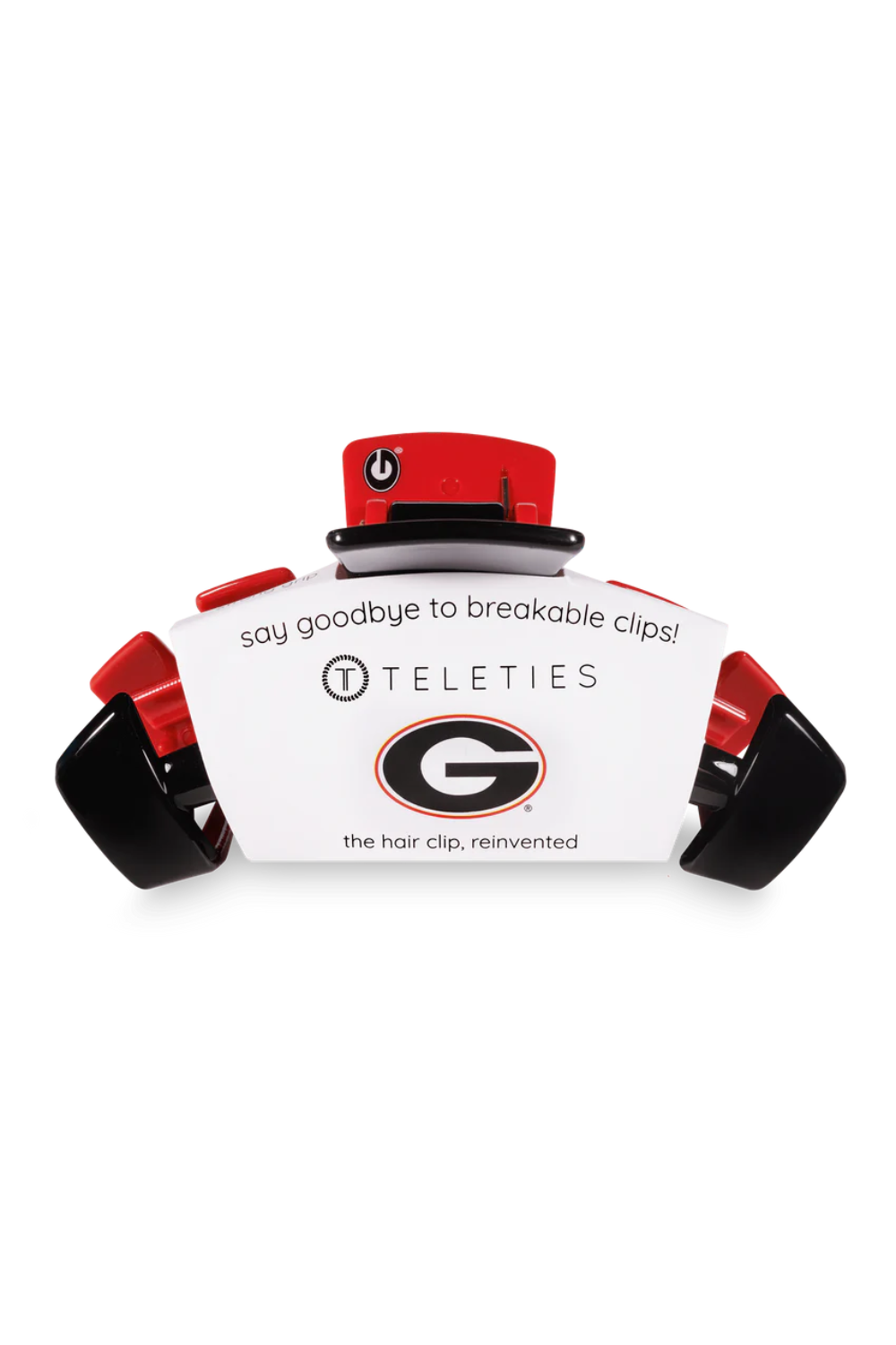 University of Georgia Large Hair Clip