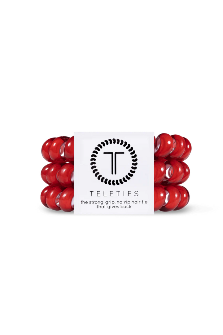 Scarlet Red Large Teleties