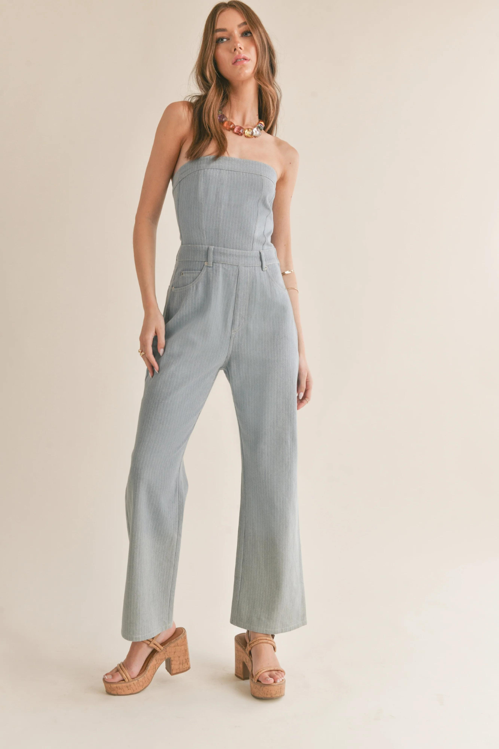 Locals Only Denim Jumpsuit