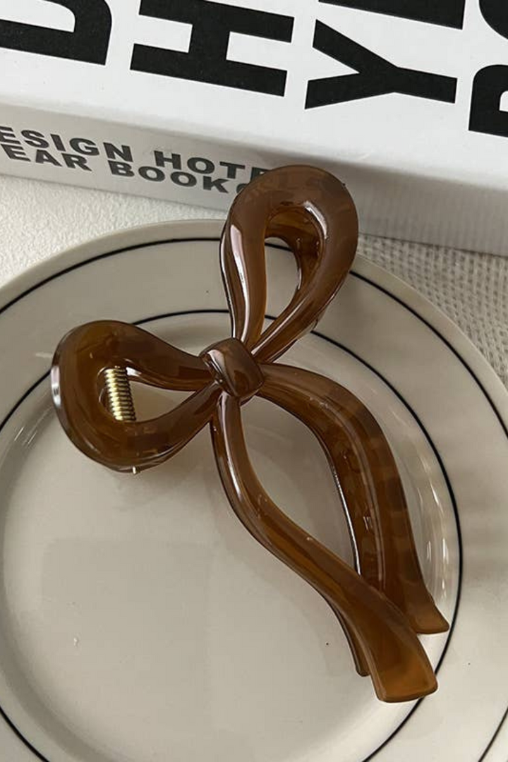 Bow Hair Claw Clip
