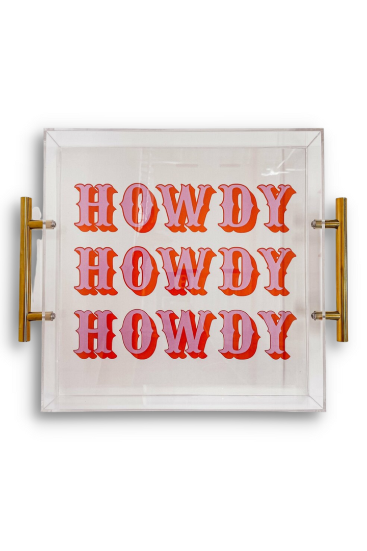 Howdy Large Tray