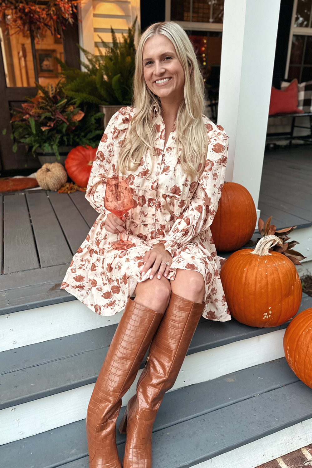 Embroidered Tiered Mini Dress