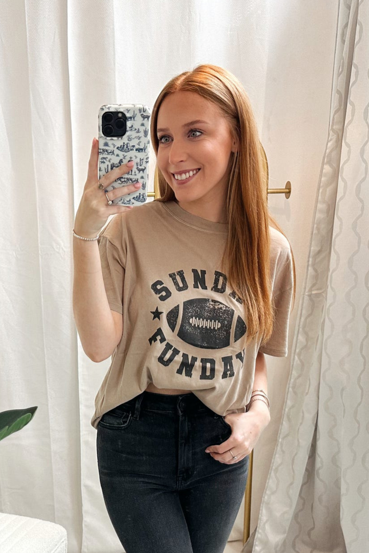 Sunday Funday Boyfriend Tee