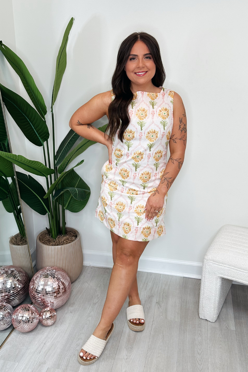 Alivia Floral Mini Dress