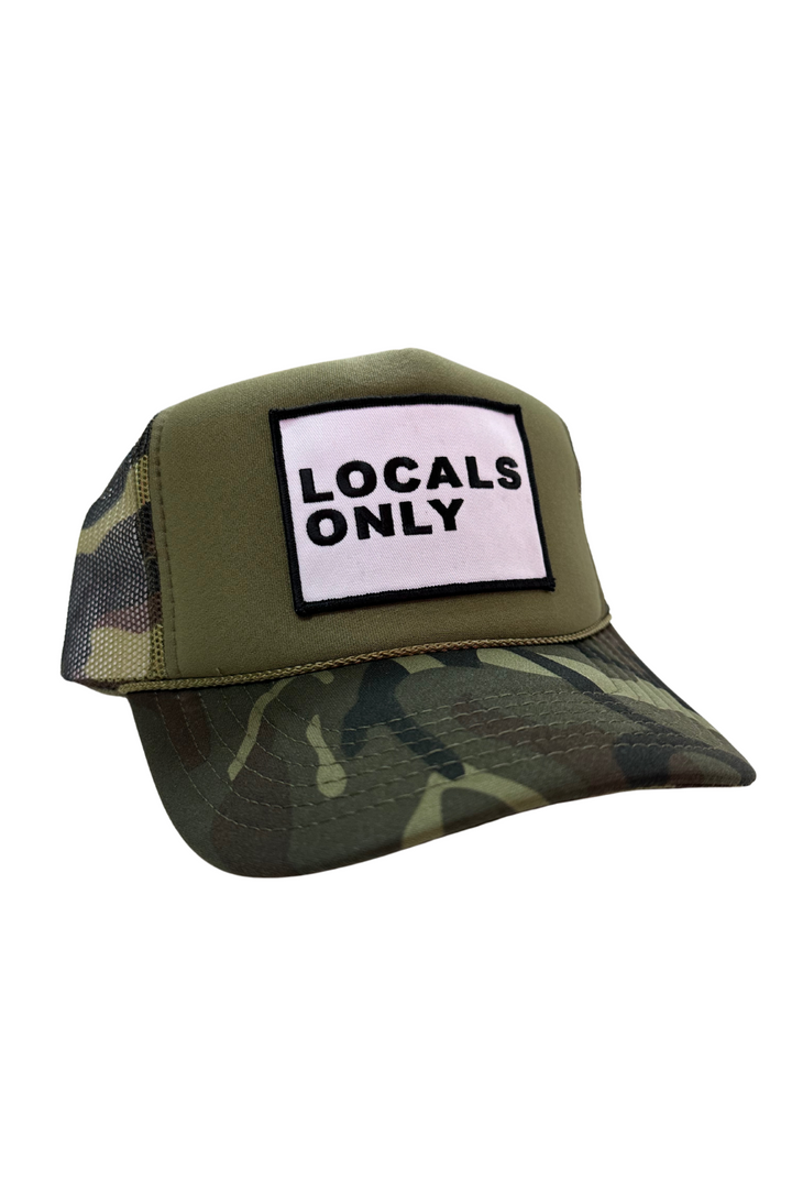 "Locals Only" Trucker Hat