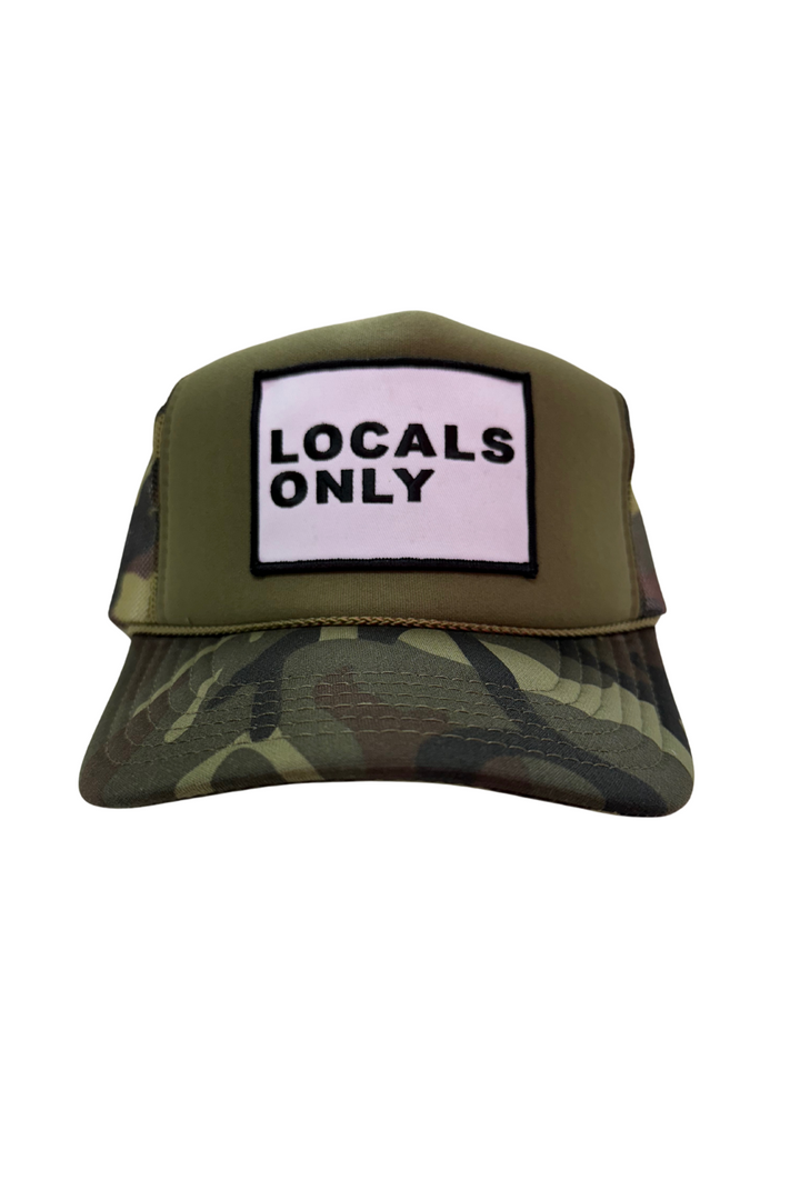 "Locals Only" Trucker Hat