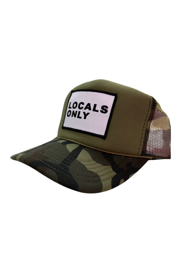 "Locals Only" Trucker Hat
