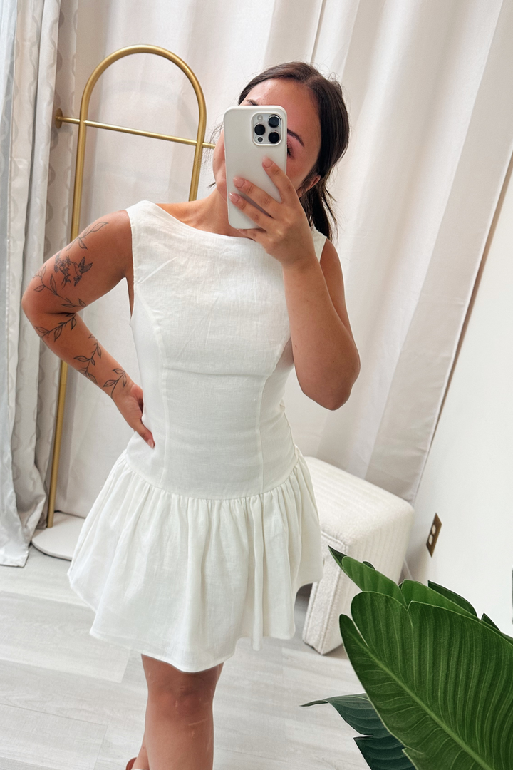 Madelyn Off White Dress