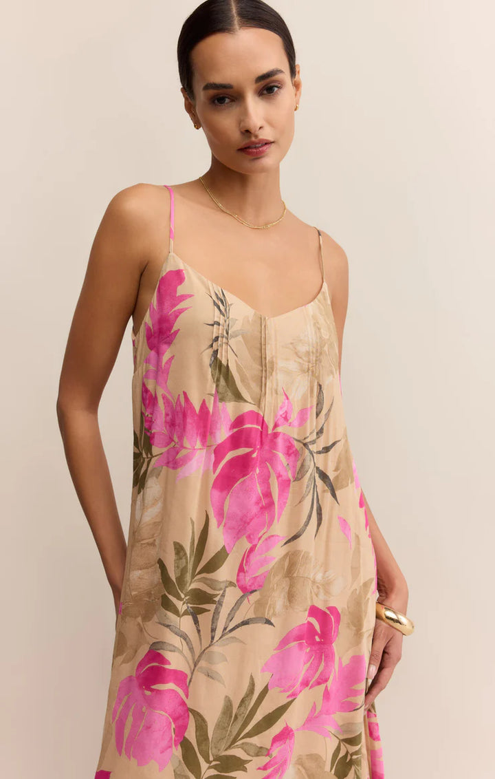 Benson Tropical Maxi Dress