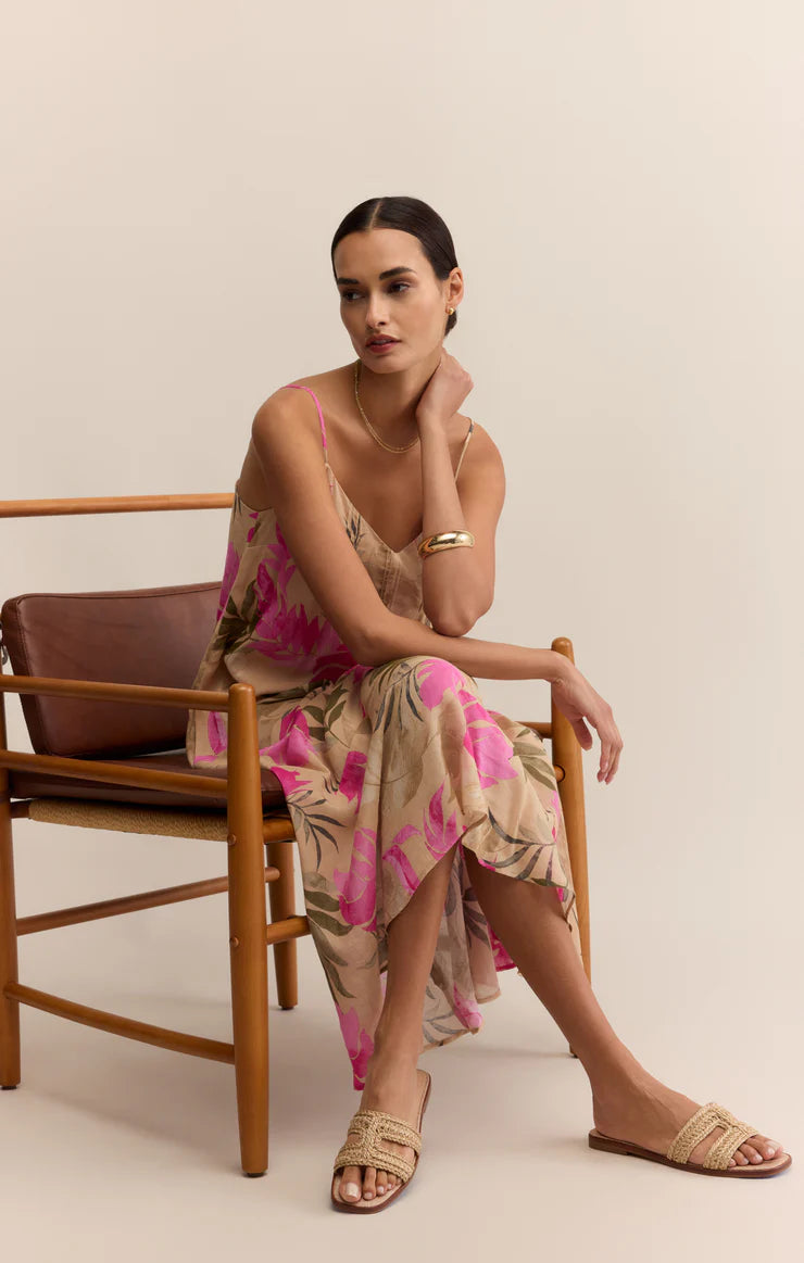Benson Tropical Maxi Dress
