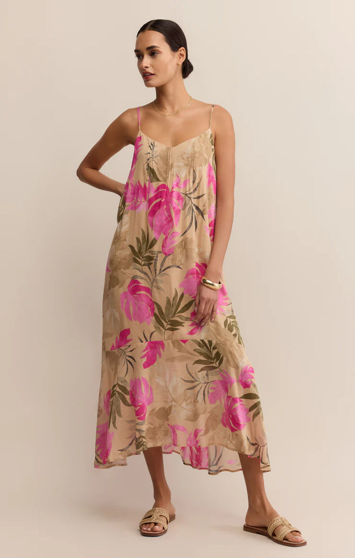 Benson Tropical Maxi Dress
