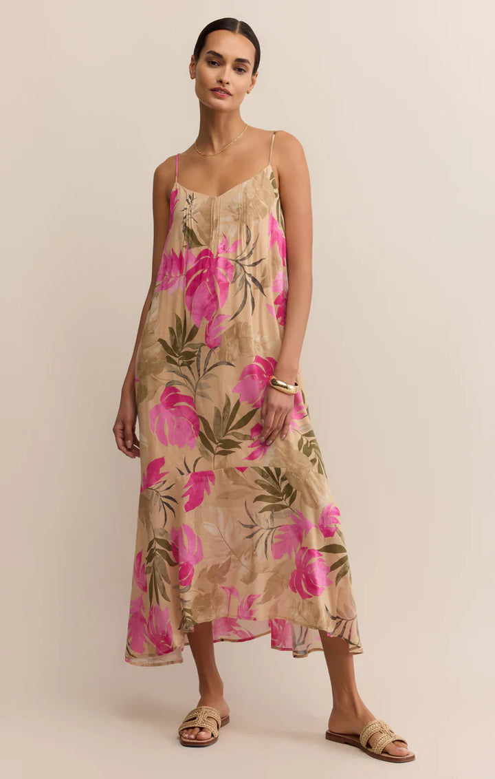 Benson Tropical Maxi Dress