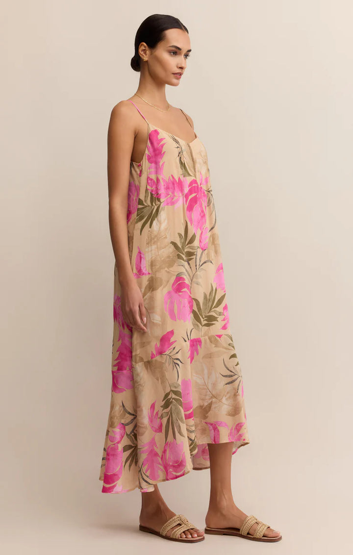 Benson Tropical Maxi Dress