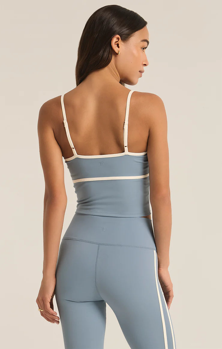 High Contrast Tank Bra