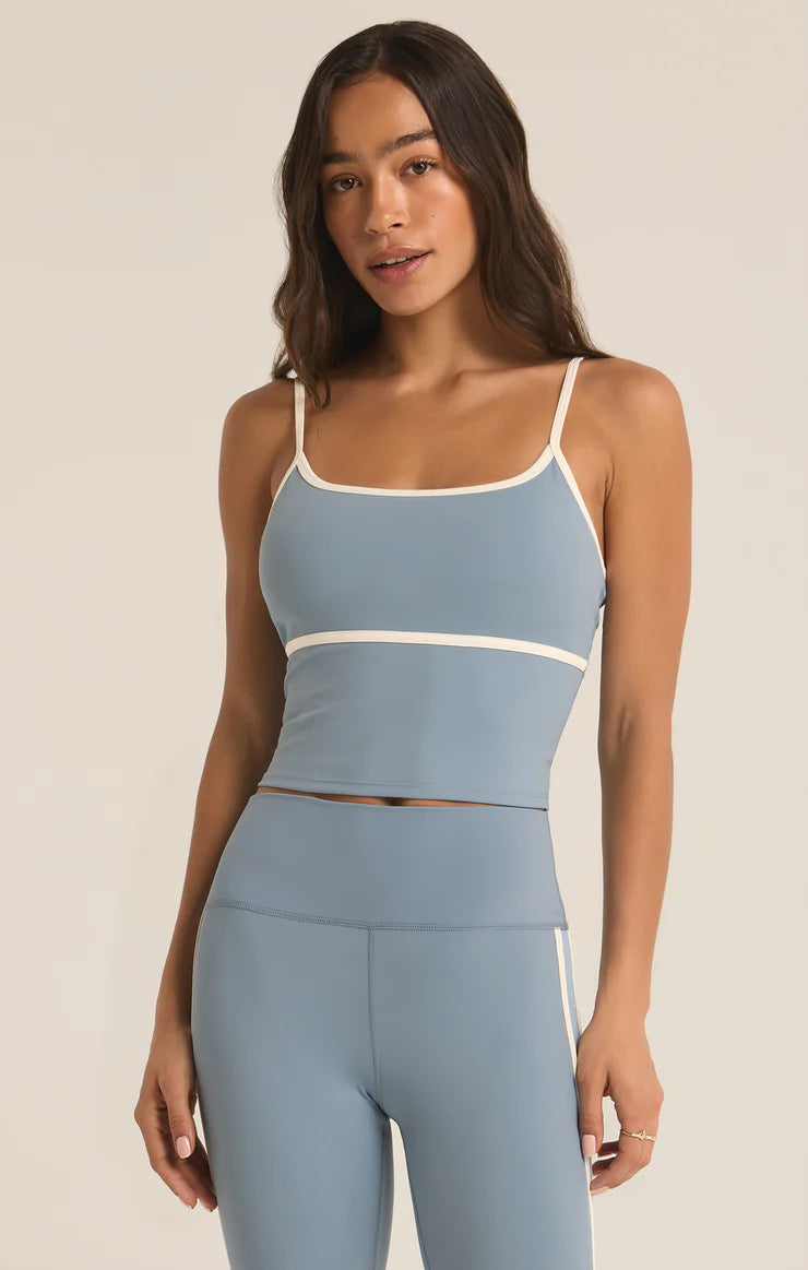 High Contrast Tank Bra