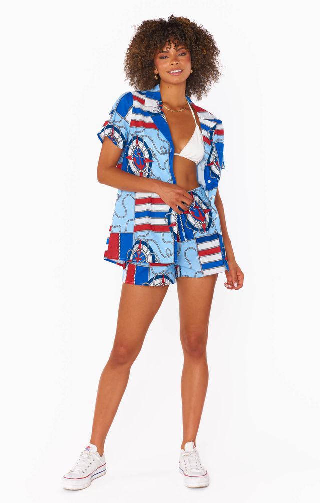 Show Me Your Mumu Home and Away Pj Set - Anchors Away