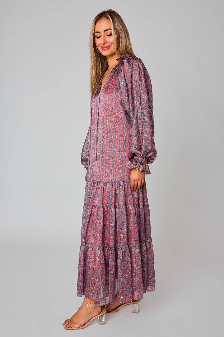 Greta Forget Me Not Maxi Dress