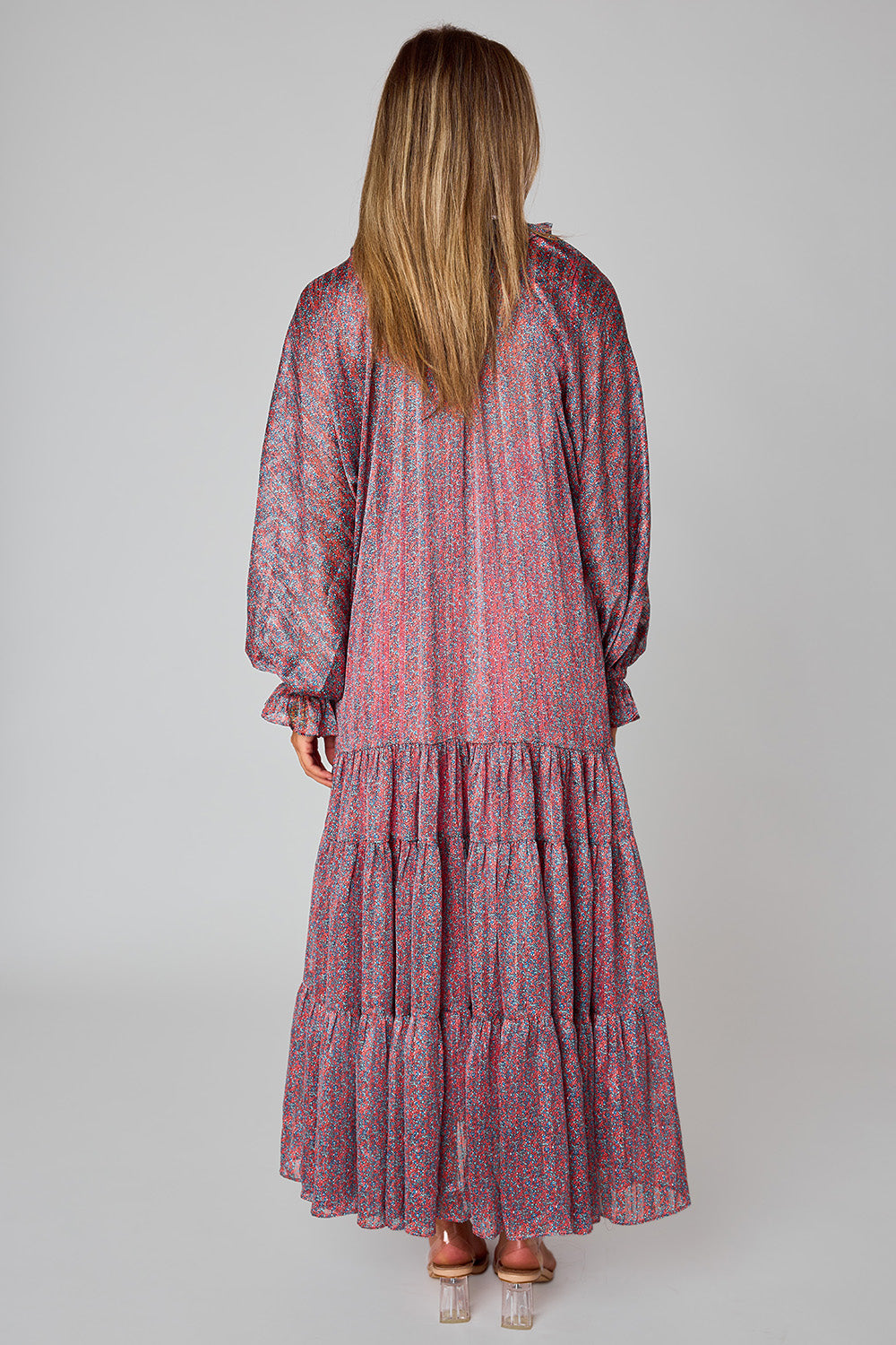 Greta Forget Me Not Maxi Dress
