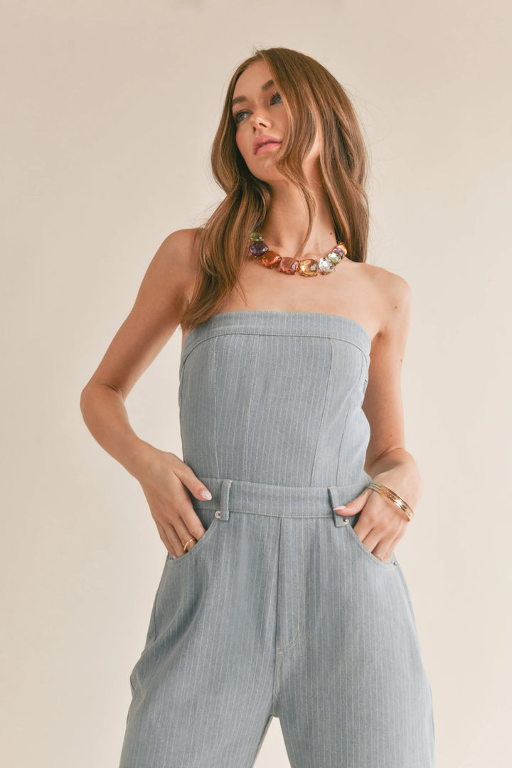 Locals Only Denim Jumpsuit