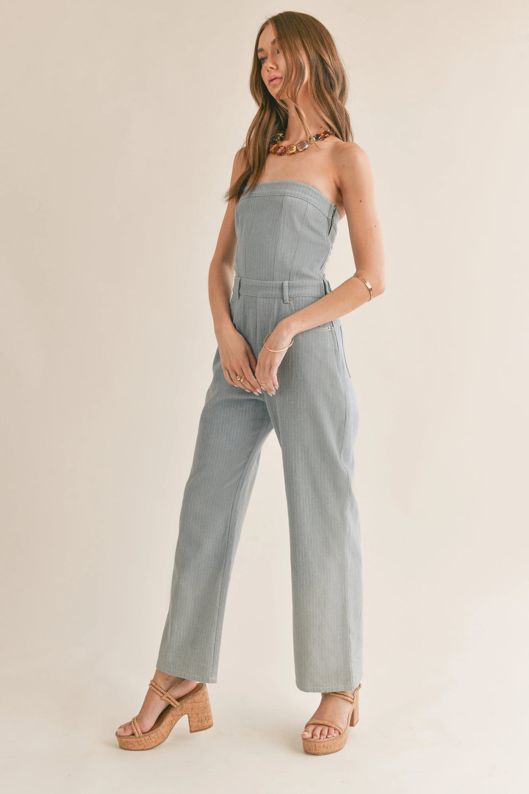 Locals Only Denim Jumpsuit