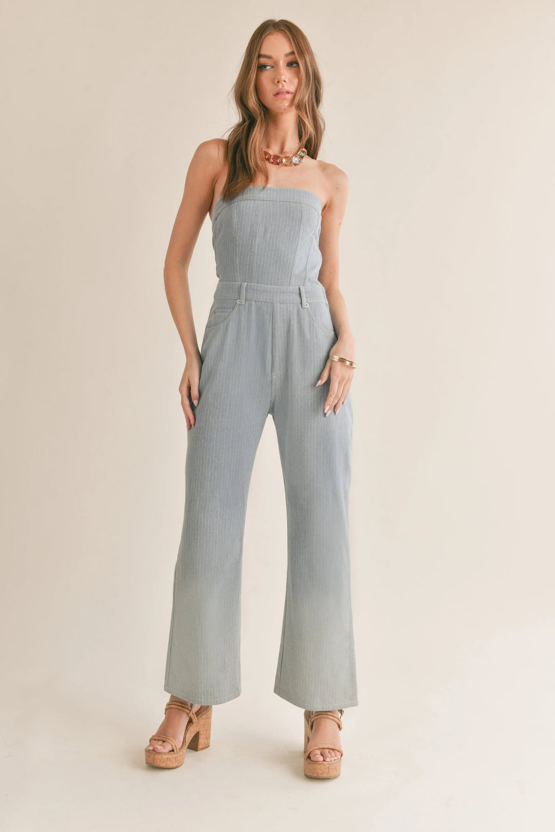 Locals Only Denim Jumpsuit