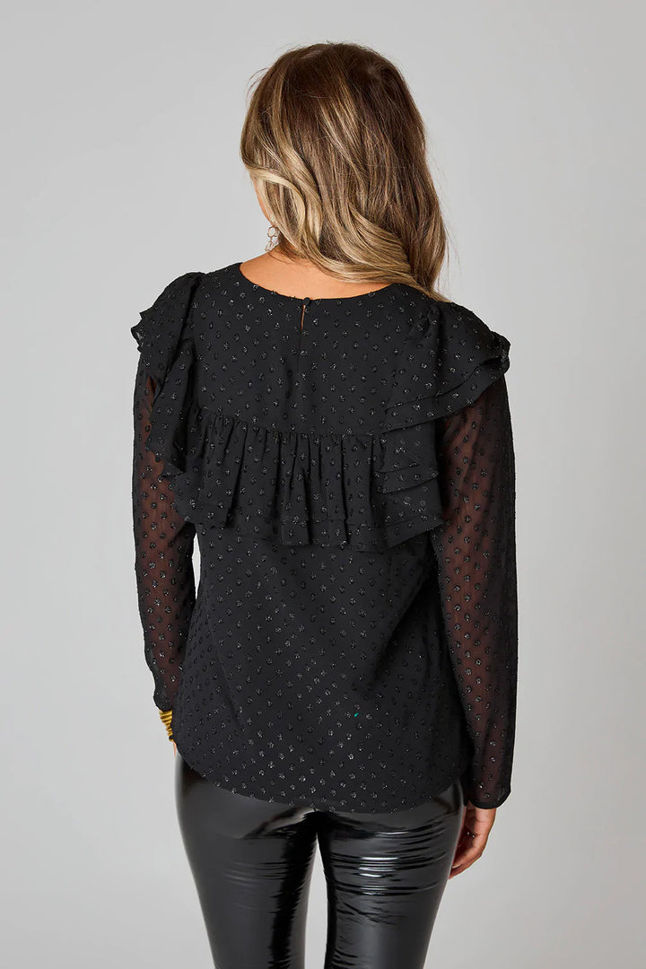 Prairie Ruffle Long Sleeve Top