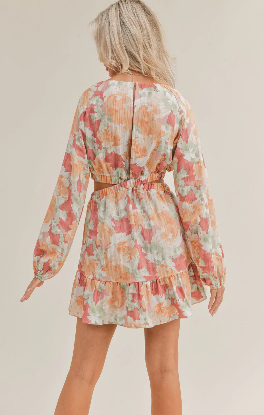 Coast 2025 peach dress