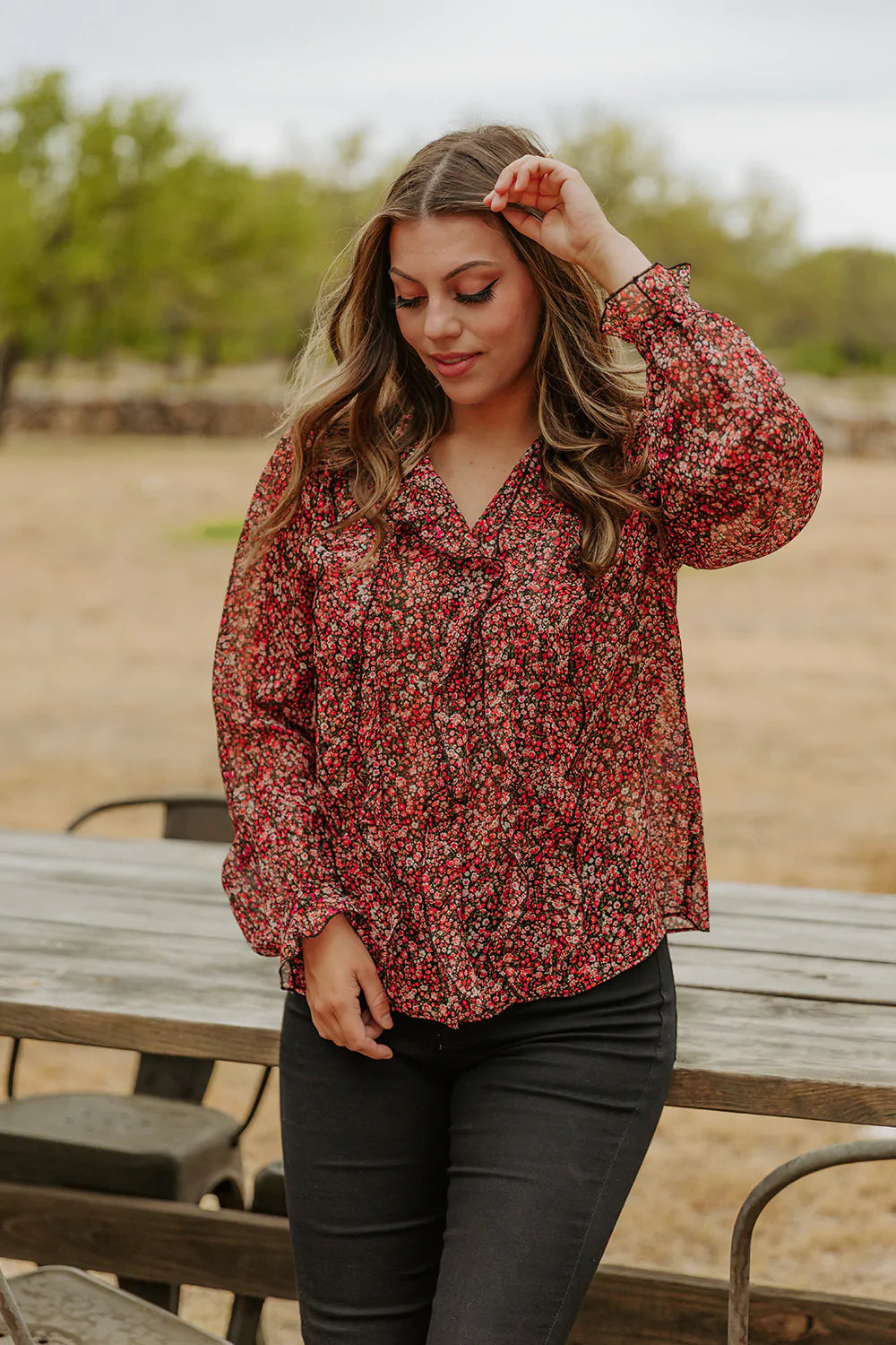 Amour Long Sleeve Blouse