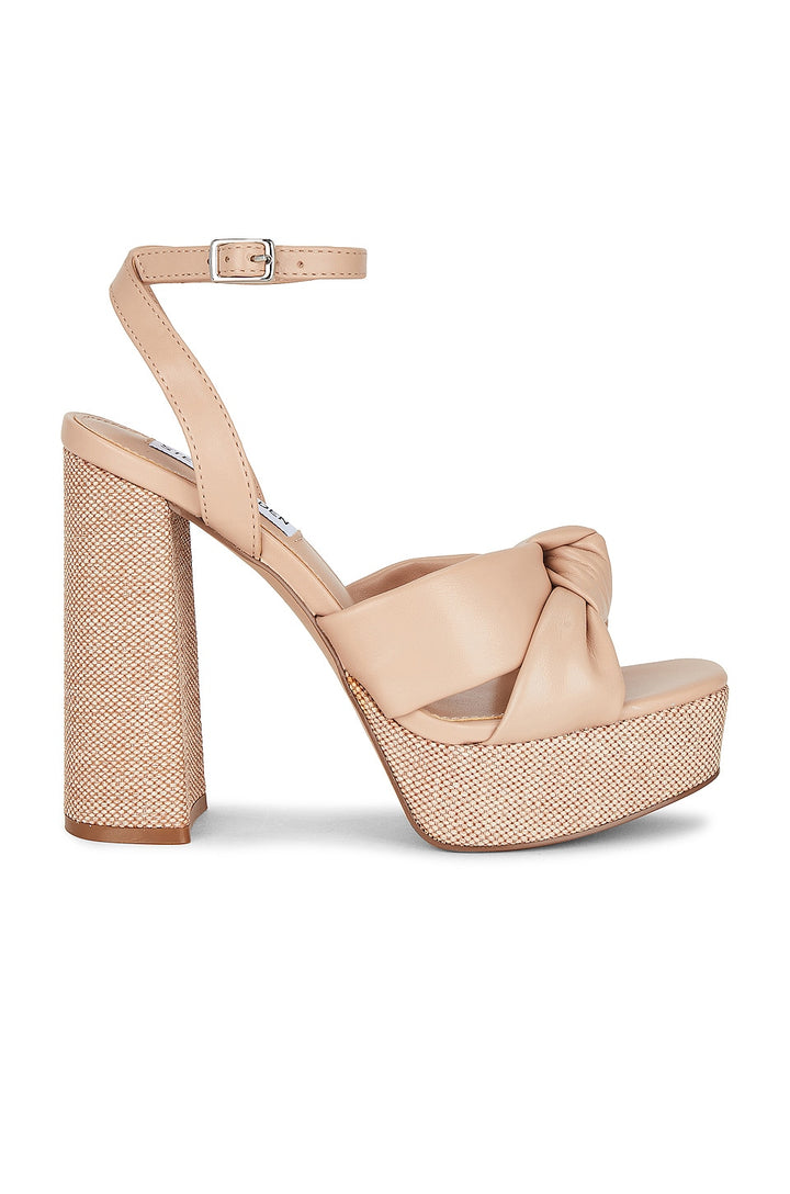 Steve Madden Lala Natural Platform Heel