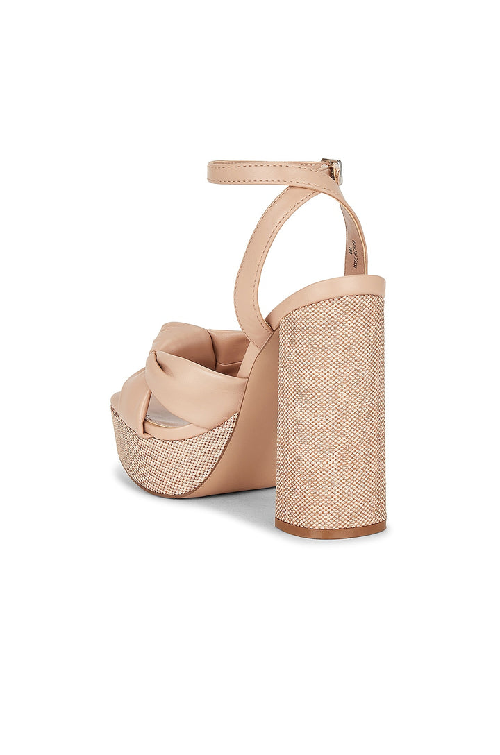 Steve Madden Lala Natural Platform Heel