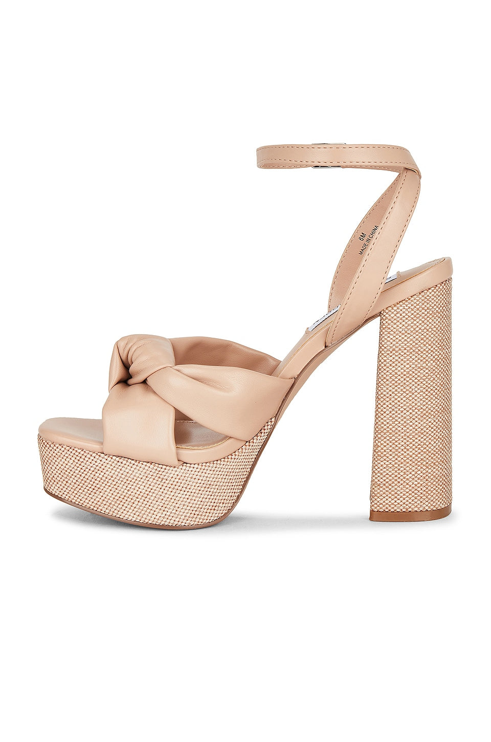 Steve Madden Lala Natural Platform Heel