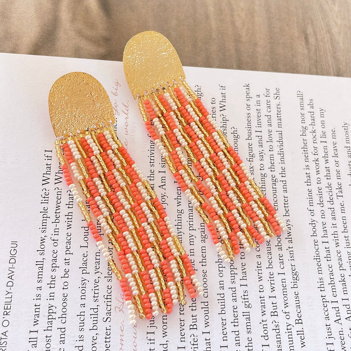 Jelly Orange Earrings