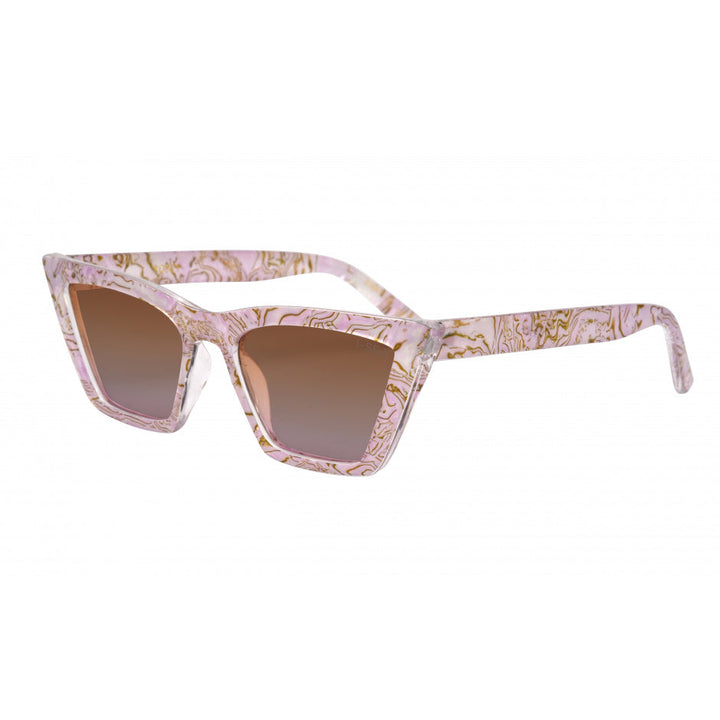 Rosey Sunglasses-Pink/Brown