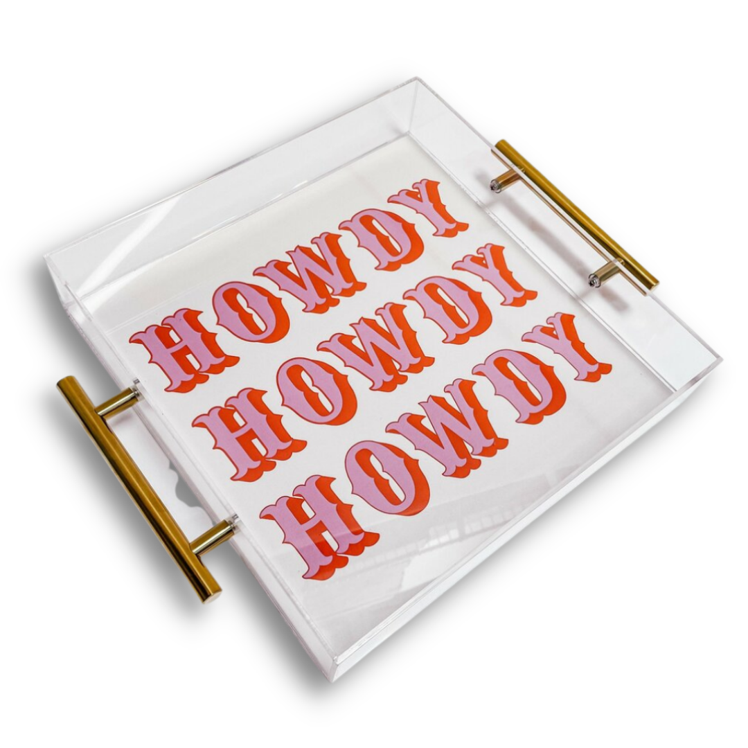 Howdy Large Tray